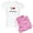 With Pink Camo Pant, variant on CafePress - I Love BROADWAY Pajamas - Women's Short Sleeve Print T-Shirt and Pants Light Cotton Pajama Set