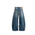 thumbnail image 2 of Pantalones vaqueros holgados for mujer y hombre, vaqueros de pierna de barril de cintura alta, pantalones vaqueros holgados informales, ropa de calle, 2 of 5