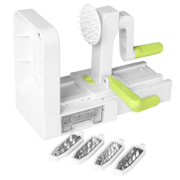 Cortador de verduras en espiral Cortador de verduras giratorio manual Adepaton CPB-DE-LYY2185