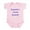Petal Pink, variant on CafePress - Daddy's Little Boater Infant Bodysuit - Baby Light Bodysuit, Size Newborn - 24 Months