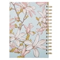 thumbnail image 2 of Christian Art Gifts Journal w/Scripture Plans to Prosper You Hope and a Future Jeremiah 29:11 Bible Verse Blue Floral 192 Ruled Pages, Large Hardcover Notebook, Wire Bound, 2 of 4