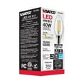 thumbnail image 3 of SATCO S21265 B11 Candle LED Light Bulb 3000K 4W 120V E12 Base Dimmable (6 Pack), 3 of 14