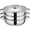 11 inch - 3 Tier, variant on Steamer Pot for Cooking 11-inch Steam Pots with Lid, Multipurpose Steam Pot Stainless Steel Steaming Pot Cookware with Handle for Vegetable, Stews, Pasta, Dumpling, Sauce, Food (3 Tier)