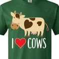 thumbnail image 4 of Inktastic I Love Cows Dairy Farmer T-Shirt, 4 of 5