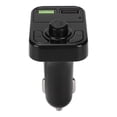 thumbnail image 1 of Transmisor FM, adaptador para coche, apagado automático, memoria, luz ambiental colorida, carga USB, cargador para coche X3S, 1 of 14
