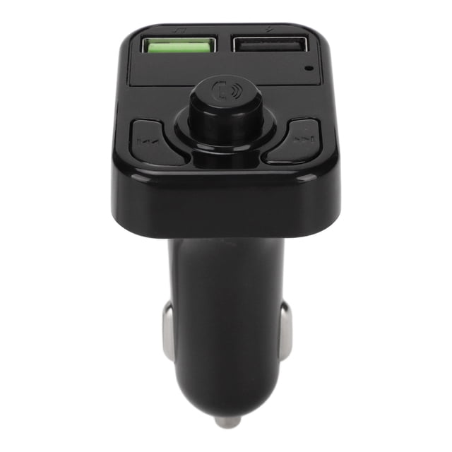 Transmisor FM, adaptador para coche, apagado automático, memoria, luz ambiental colorida, carga USB, cargador para coche X3S