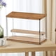 thumbnail image 5 of Caja de almacenamiento para figuras coleccionables, vitrina de acrílico para guardar muñecas, organizador de muñecas a prueba de polvo con puerta, escalera de 2 niveles, estándar 3, 5 of 12