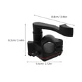 thumbnail image 2 of Phenofice Conjunto De De Negro Para Motocicleta Compatible Con Diferentes, 2 of 8