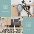 thumbnail image 6 of Brown Geometric Triangle Diamond Pattern Kitchen Rugs Sets Of 3,Kitchen Runner Rugs Non Skid Washable,Decorative Kitchen Floor Mats for Kitchen,Sink,Laundry,17"x30"+ 17"x47" + 17"x59", 6 of 6