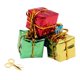 thumbnail image 4 of Casa de muñecas CUTICAT decoración de Navidad Mini caja de regalos modelo de juego, 4 of 8