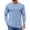 Light Blue_002, variant on Long Sleeve Tee Shirts for Men Cotton Crew Neck Casual Basic Thermal Undershirt Lightweight Soft Stretch Regular Fit Pullover Top Yellow 2XL