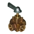 thumbnail image 1 of GROCO Valve de Sélection de Réservoir 4 Ports 1-2 Pouces, 1 of 1