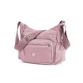 thumbnail image 2 of Gustave Crossbody Bag for Women Multi Pockets Messenger Shoulder Handbag Trendy Zipper Satchel Purse Nylon Water-resistant Lightweight Casual Travel Bags, Pink, 2 of 9