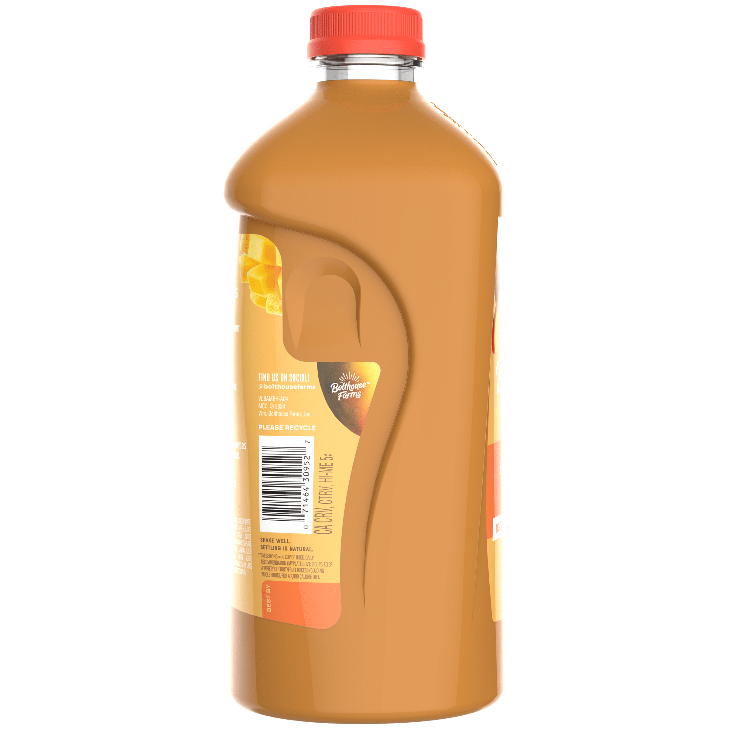 Bolthouse Farms Amazing Mango Fruit Juice Smoothie, 52oz