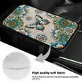 thumbnail image 7 of Yuyamidu Butterfly Car Arm Rest Cover Pad Universal Fit Most Vehicles Boho Mandala Flower Car Center Console Armrest Cover Winter Auto Interior Accessories, 7 of 7