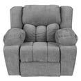 thumbnail image 1 of Sillón Reclinable Mecedora Rexons 1 Plaza Gris Oscuro, 1 of 8