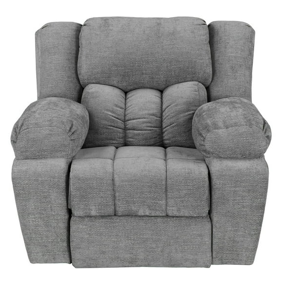 Sillón Reclinable TRINITY Rexon 1 Plaza Gris Oscuro