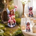 thumbnail image 6 of Garden Figurines Miniature Resin Fairies Statues Ornaments for Garden Terrarium Pot Yard Decor Indoor Outdoor Home Party Gift Fairy Garden Decor, 6 of 7