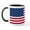 White/Black Inside, variant on CafePress - American Flag Mug Mugs - 11 oz Ceramic Mug - Novelty Coffee Tea Cup