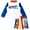 White / red / blue / yellow, variant on Marvel Spidey and His Amazing Friends Spider-Man Iron Man Hulk Raglan Rash Guard and Swim Trunks UPF 50+ Outfit Set Toddler to Little Kid