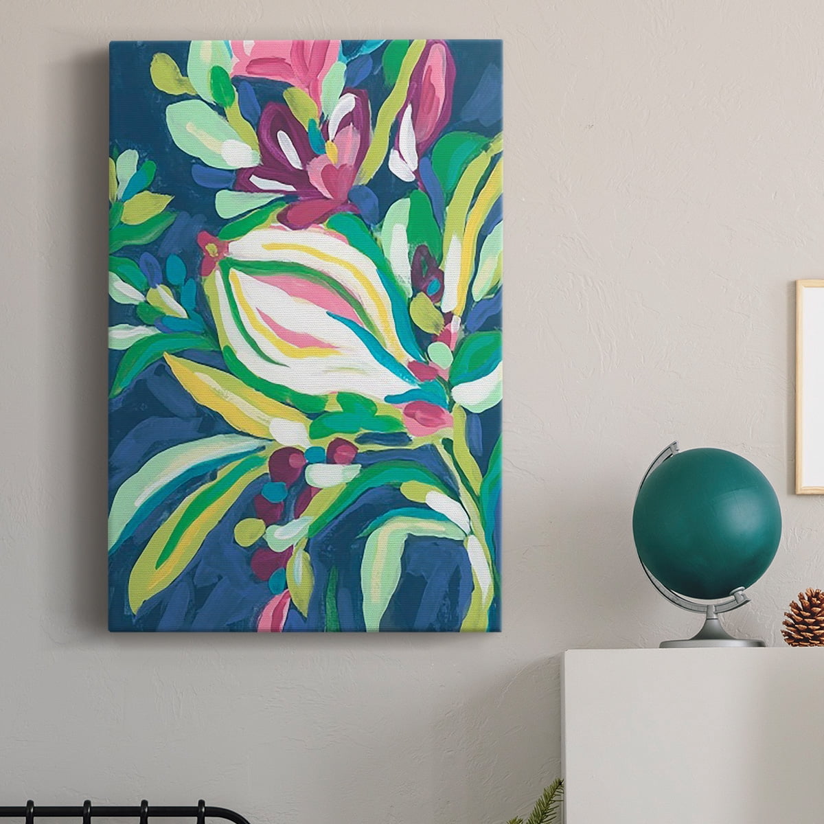 Blue Tropics II Premium Gallery Wrapped Canvas - Ready to Hang