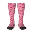 thumbnail image 2 of Picia Women Crew Soft Moisture-wicking Socks Strawberry Cake Pattern Design Cotton Socks, One Size fit All, 2 of 9