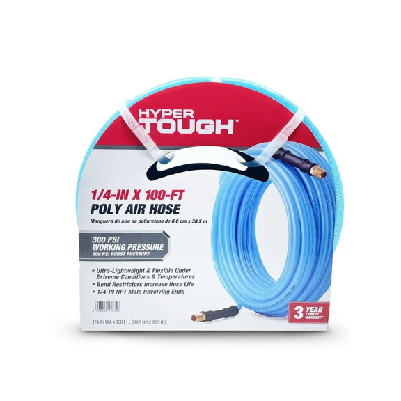 Hyper Tough Polyurethane - 1/4"x100' Bulk Air Hose