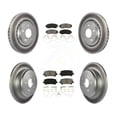 thumbnail image 1 of Transit Auto Front Rear Coated Disc Brake Rotors and Semi-Metallic Pads Kit for Car 2015-2017 Honda Odyssey KGS-101100, 1 of 11
