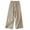 Beige, variant on Striped Pants Women, Retro Cotton and Linen Striped Wide Leg Pants for Women Loose and Casual Straight Leg Cropped Pants Petite Linen Pants for Women Beige M