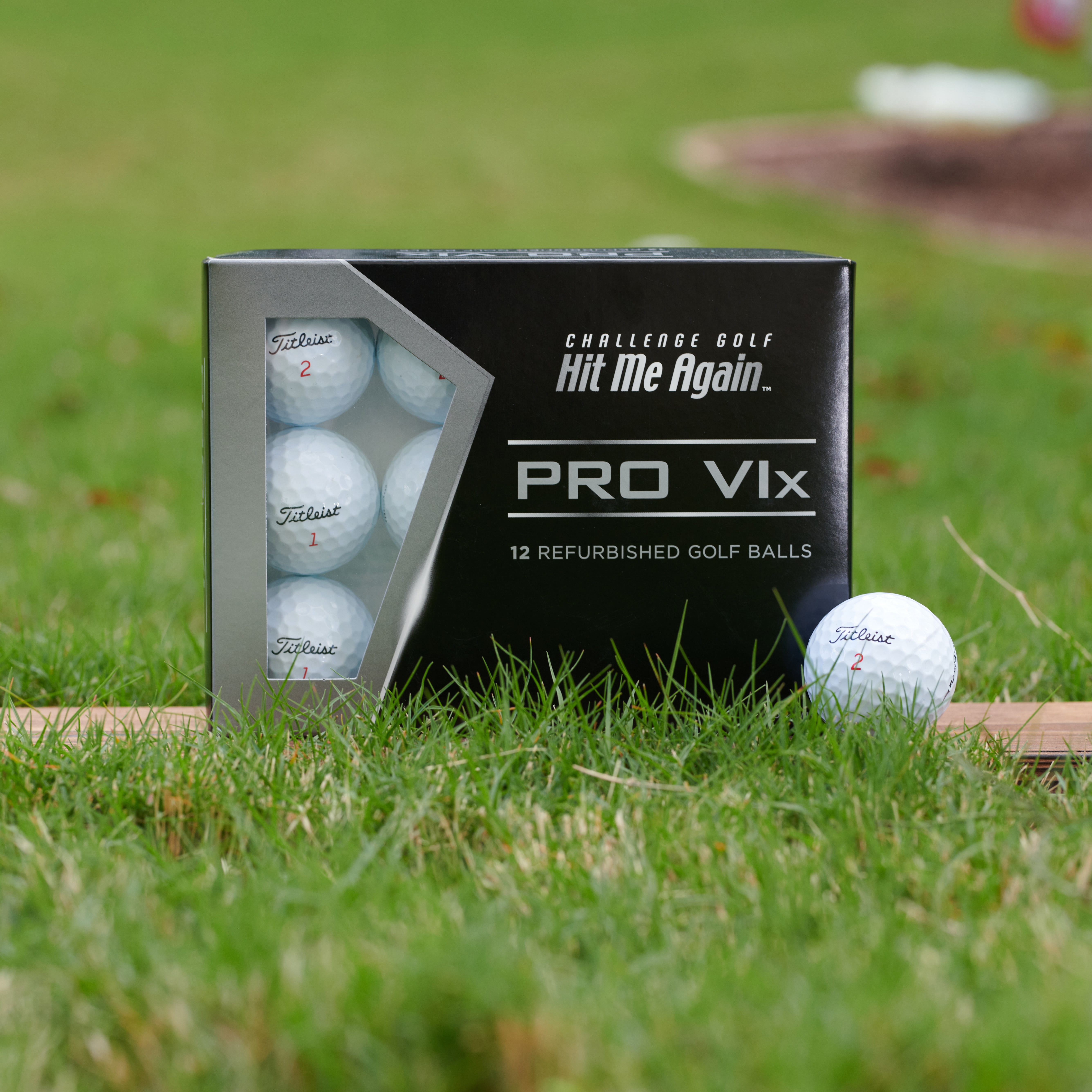 (2 pack) Hit Me Again ProV1X Used Golf Balls, 12 Pack
