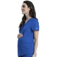 thumbnail image 4 of Cherokee Workwear Revolution Women's Scrubs Top Maternity Mock Wrap WW688, 4 of 6