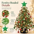 thumbnail image 3 of DIY Beaded Christmas Tree Kit,7.87x4.72x4.72 in Handmade Crystal Xmas Ornament Set,Sparkling Holiday Decor Gift for Adults & Teens, 3 of 7