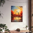 thumbnail image 3 of ELNEIT - Gateway Arch National Park Poster, Unframed Matte Paper, S06, 3 of 4