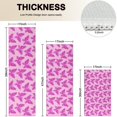 thumbnail image 4 of Pink Butterfly Pattern Kitchen Rugs Sets Of 3,Kitchen Runner Rugs Non Skid Washable,Decorative Kitchen Floor Mats for Kitchen,Sink,Laundry,17"x30"+ 17"x47" + 17"x59", 4 of 6