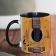thumbnail image 3 of Ceramic Coffee Mug with Unique Musical Instrument Artwork Featuring Guitars Pianos Violins and Notes Design for Teachers Enthusiasts, 3 of 5