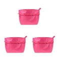 thumbnail image 3 of ZheElen Expandable Purse Organiser With Zip Closure Versatile And Practical Designed For rose red 3Set, 3 of 6