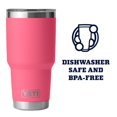 thumbnail image 2 of Ye'ti Rambler 30 OZ Tumbler with Magslider Lid Tropical Pink, 2 of 7