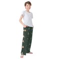 thumbnail image 3 of FORMRS Boys Pajama Pants with Pockets Size 6-8Y Kids Lounge Sleep Bottoms, Pink Christmas Trees, 3 of 8