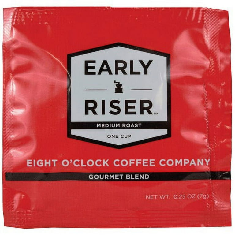 Eight O'Clock Coffee Pod Early Riser Coffee - Medium - 200 / Carton Eight O'Clock Coffee Pod Early Riser Coffee - Medium - 200 / Carton