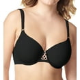 thumbnail image 4 of Women's Olga 35145 To A Tee Underwire Contour Bra (Black 40DD), 4 of 6