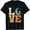 Black, variant on Vintage Surfer Retro Love Surfing Men Boys Kids Retro Surf Womens T-Shirt Black