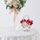 thumbnail image 3 of Cesta de flores, adorno de cristal, decoración, figura, escultura, obra de arte, coleccionable para rojo, 3 of 9
