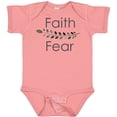 thumbnail image 3 of Inktastic Faith Over Fear with Laurels Boys or Girls Baby Bodysuit, 3 of 5