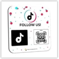 thumbnail image 1 of TikTok Review Plate -1 Pack Adhesive Instant Reviews Signs - QR Code Review plate for Business, Best Customer Feedback Stand, 1 of 5
