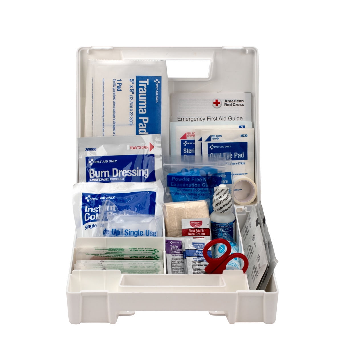 First Aid Only 89 Piece Plastic First Aid Kit, ANSI Compliant – Walmart  Inventory Checker – BrickSeek