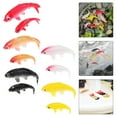thumbnail image 4 of WEUVEB 10Pcs Assorted Color Aquarium Decor Resin Simulated Fish for Garden Enthusiasts Pond Decor, 4 of 8