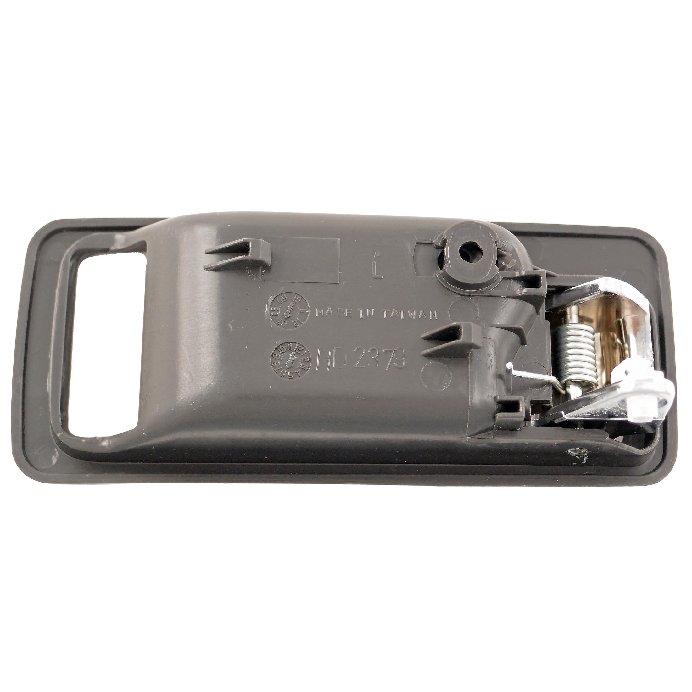 Dorman 92582 Front Driver Side Interior Door Handle for Specific Honda Models, Chrome; Gray