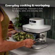 Ninja Crispi Pro 6-in-1 Glass Countertop Air Fryer, White