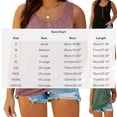 thumbnail image 3 of Hxshgdsn Womens Sleeveless Henley Tank Top Casual Loose Fit Button Front Pullover BlouseBlack/M）, 3 of 5