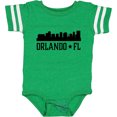 thumbnail image 3 of Inktastic Orlando Florida Skyline City Boys or Girls Baby Bodysuit, 3 of 5